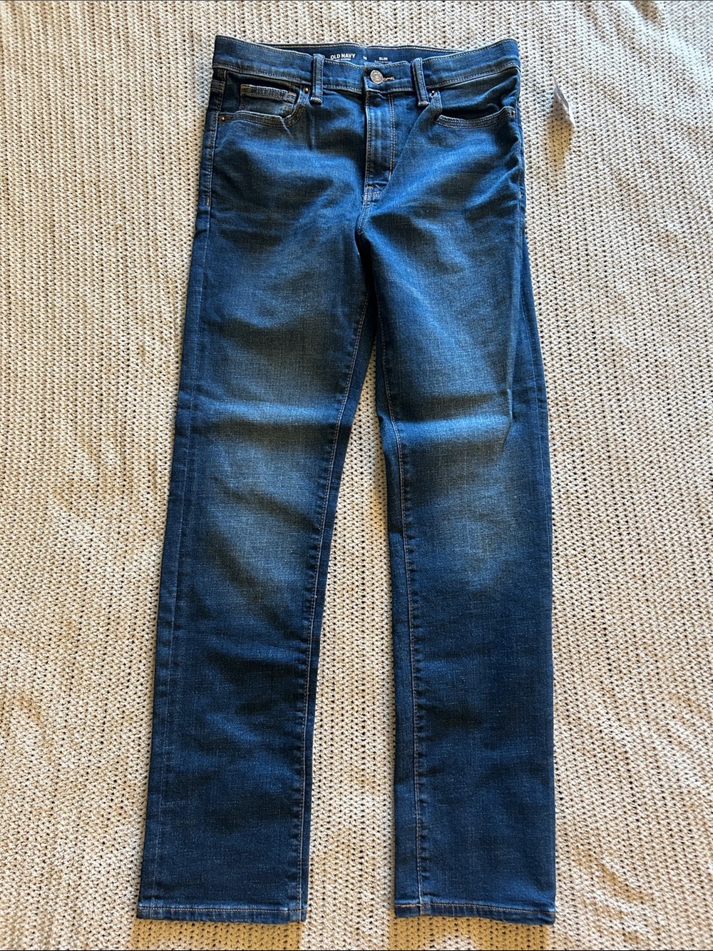 Boy’s Old Navy Slim Jeans in Dark Blue Wash